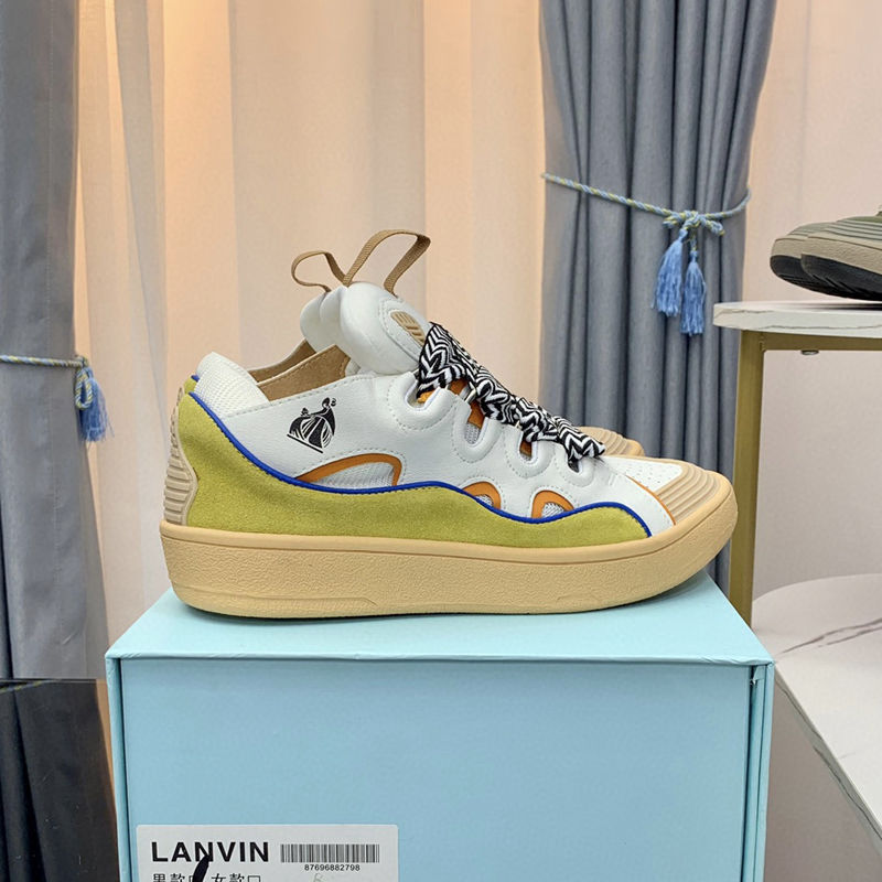 yellow lanvin shoe